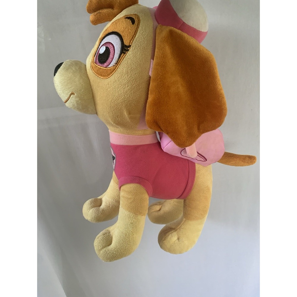 Skye Paw Patrol‎ Nickelodeon 2018 Spin Master Plush Pink 15" Plush Dog